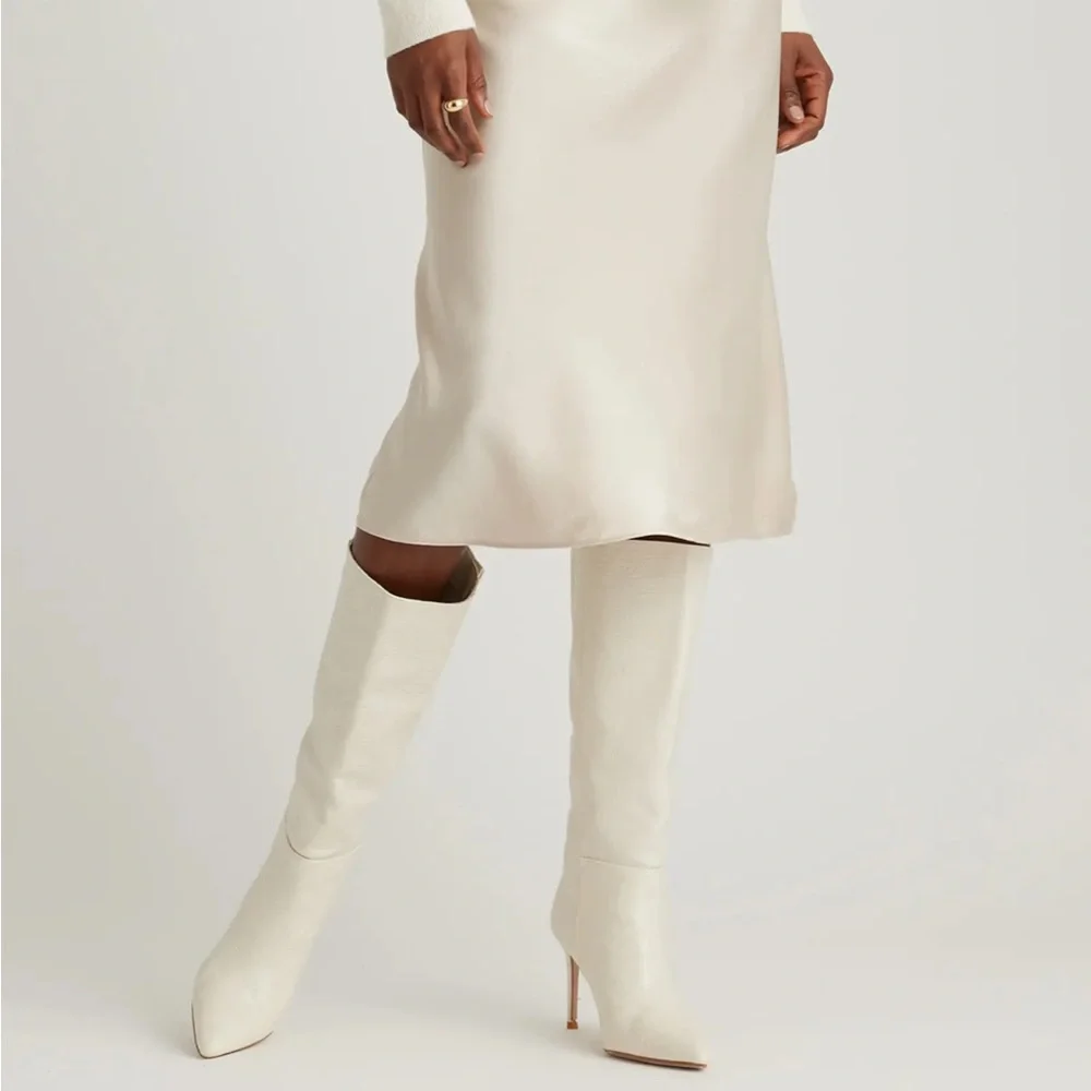 Quince Silk Skirt - Picture 4 of 10